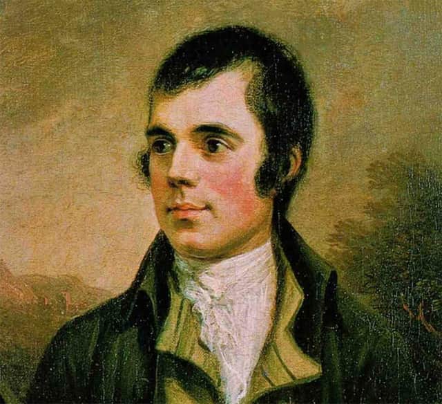 A painting of Robert Burns by Alexander Nasmyth.