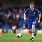 Billy Gilmour in action for Chelsea against Everton. Picture: Getty