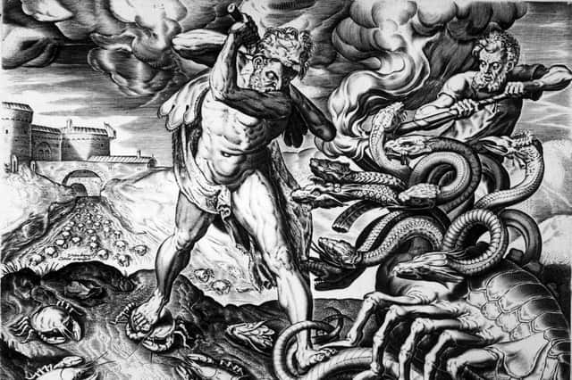 Nationalism, or patriotism, has as many heads as the mythical Hydra, seen being slain by Heracles in this picture from circa 1750 (Picture: Hulton Archive/Getty Images)