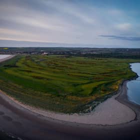 Coastal erosion is a threat to the land that is occupied by six of the seven courses operated by St Andrews Links Trust. Picture: St Andrews Links Trust