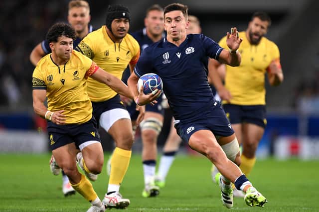 Scotland turned on the afterburners against Romania, recording an 84-0 success.