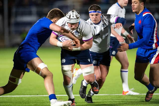 Ollie Leatherbarrow returns to the Scotland Under-20 team.
