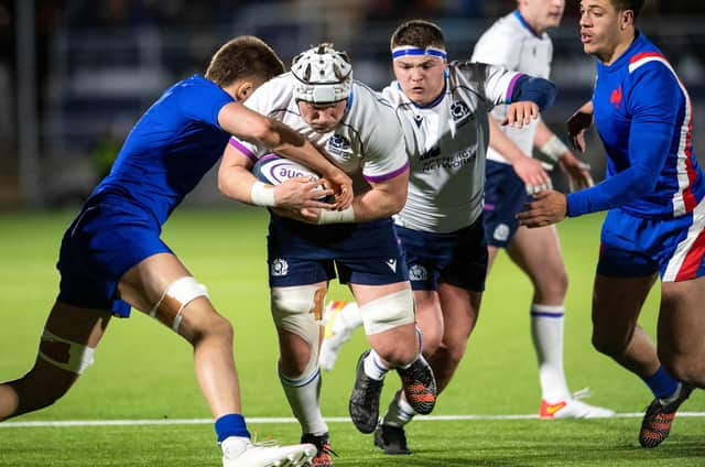 Ollie Leatherbarrow returns to the Scotland Under-20 team.