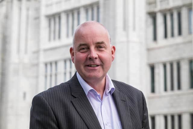 Chris Tosh, group director at Scottish independent insurance broker Blackford. Picture: Derek Ironside/Newsline Media.