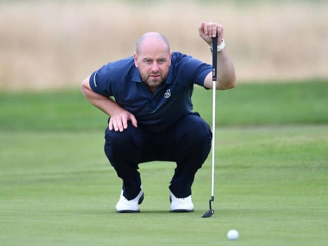 Craig Lee, pictured playing in last year's Loch Lomond Whiskies' Scottish PGA Championship at West Kilbride, won the PGA Play-Offs by thre shots at Aphrodite Hills in Cyprus. Picture: Mark Runnacles/Getty Images.