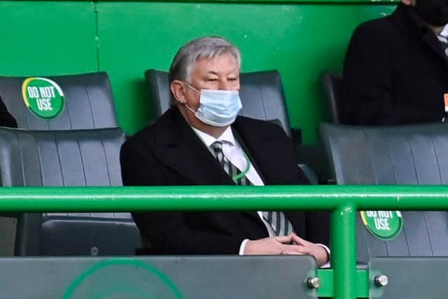 Celtic chief executive Peter Lawwell is due to retire on July 1. Picture: Rob Casey/SNS