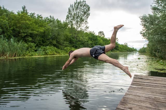 I swim for fun, I swim for my health, and I swim when I’m hurt both physically and emotionally. Picture: Getty Images