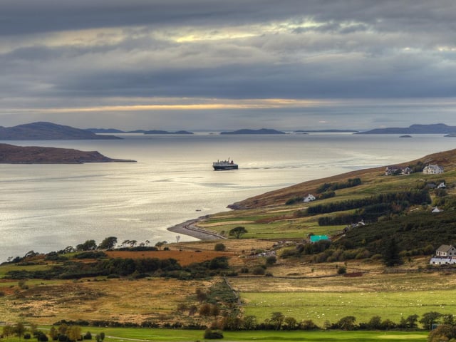 Tourists were bowled over by the scenery in Ullapool, nestled on the northwest coast in Wester Ross, bestowing it with five stars and an overall score of 69%