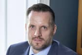 Stephen McGee is the chief executive of Scottish Friendly, the Glasgow-based financial mutual. Picture by Peter Devlin