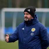 Steve Clarke: backs Scotland players' choice to stand rather than take a knee before opening World Cup qualifier v Austria (Photo by Craig Williamson / SNS Group)