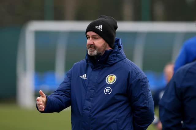 Steve Clarke: backs Scotland players' choice to stand rather than take a knee before opening World Cup qualifier v Austria (Photo by Craig Williamson / SNS Group)