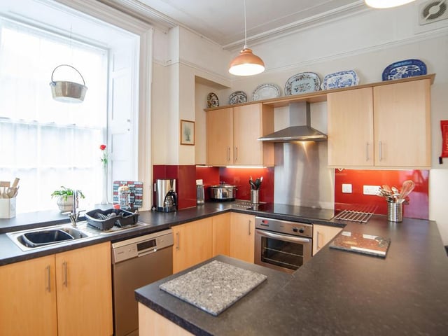 Kitchen area.