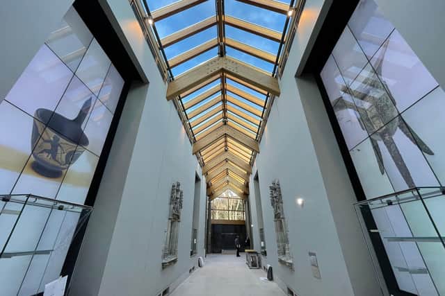 The new-look Burrell Collection will open to the public on 29 March.