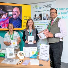 East Sussex Hearing team spread the word in Eastbourne during charity roadshow