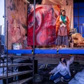 Elizabeth Llewellyn and Jessica Rhodes in rehearsals for Scottish Opera's La boheme PIC: James Glossop