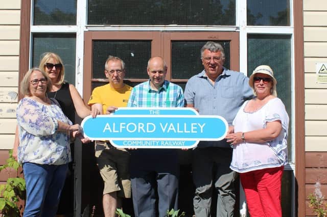 AVCR members can now begin work on the Alford Valley Community Railway.
