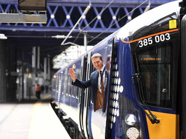 ScotRail said its suit-based uniforms were being changed to a "more modern and contemporary look". Picture: John Devlin