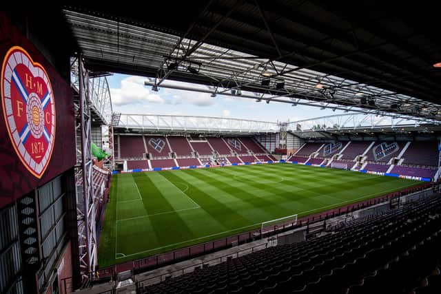 Hearts host Rangers at Tynecastle Park on Saturday afternoon. (Photo by Ross Parker / SNS Group)