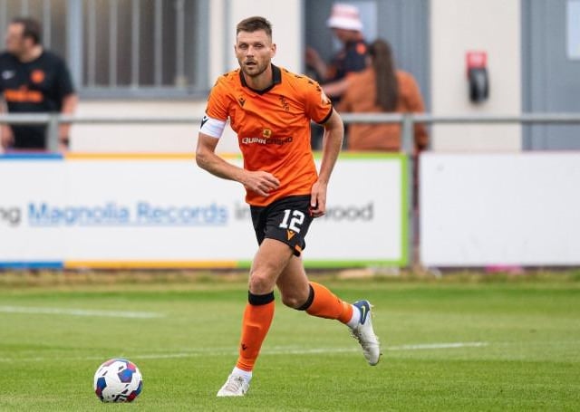 Slack pass in first half straight to Shaw could have been punished by Polworth but wasn't. Put boy on line in an often physical battle with Kyle Lafferty.