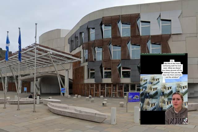 ‘This is the most confusing wall I’ve ever seen’: Scottish Parliament responds to hilarious viral Tik Tok