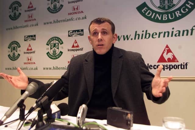 Sauzee left Hibs after he was sacked as manager just 69 days into his tenure.