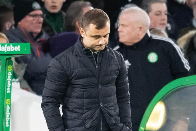 Hibs manager Shaun Maloney.