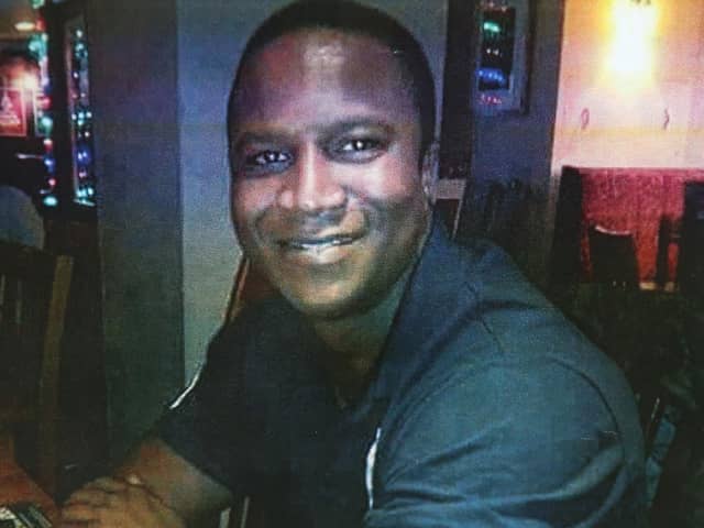 Undated family handout file photo of Sheku Bayoh. A police officer has told an inquiry how he heard a rib break while performing CPR on a man who fell unconscious during his arrest.