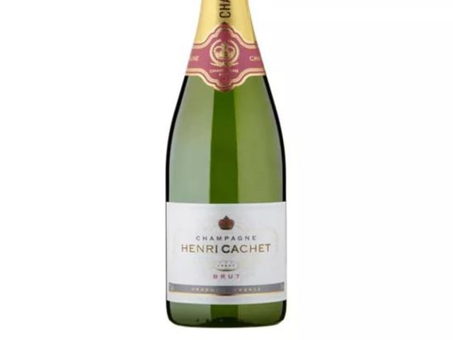 For the more budget-conscious Henri Cachet Champagne Brut is Asda's cheapest champagne - priced at a competitive £15 a bottle.