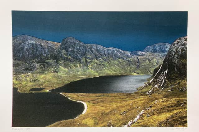 Dubh Loch by Sarah Young at Edinburgh Printmakers