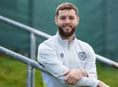 Jorge Grant played his first 90 minutes since joining Hearts last weekend.