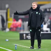 Celtic manager Neil Lennon says he's not "a happy clapper" in beleiving Milan display can be springboard for ending run of three straight defeat when facing St Johnstone (Photo by Giuseppe Maffia / SNS Group)