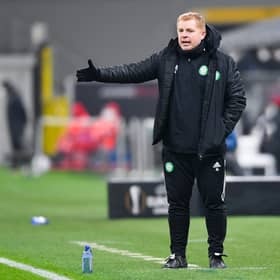 Celtic manager Neil Lennon says he's not "a happy clapper" in beleiving Milan display can be springboard for ending run of three straight defeat when facing St Johnstone (Photo by Giuseppe Maffia / SNS Group)