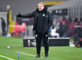 Celtic manager Neil Lennon says he's not "a happy clapper" in beleiving Milan display can be springboard for ending run of three straight defeat when facing St Johnstone (Photo by Giuseppe Maffia / SNS Group)