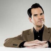 Comedian Jimmy Carr invited Eddy on stage at the O2 and handed him a cheque for £18,000.