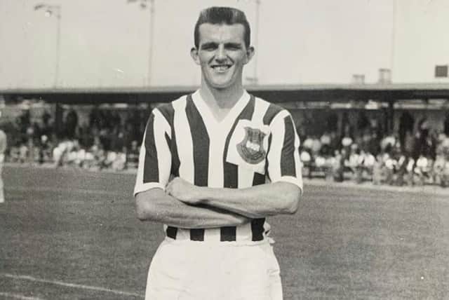 Tommy Leishman was part of the St Mirren team which won the Scottish Cup in 1959