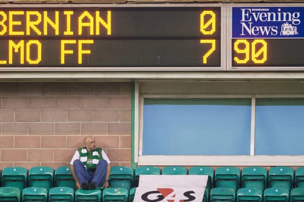 Hibs suffered their own 7-0 disaster against Malmo.