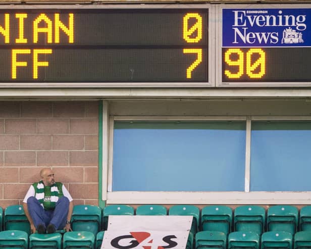 Hibs suffered their own 7-0 disaster against Malmo.