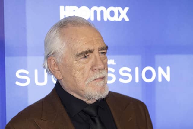 Brian Cox, who plays family patriarch Logan Rogan attends the premiere for the final series of Succession at in Stockholm, Sweden. (Picture: Michael Campanella/Getty Images)
