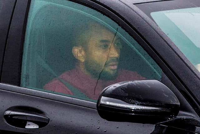 Loic Damour hasn't played for Hearts since March 2020.