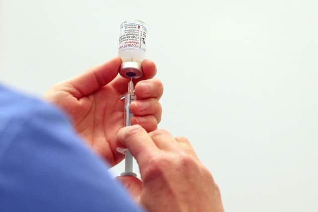 Nicola Sturgeon used her conference speech to urge people to get vaccinated.