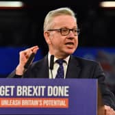 Britain's Chancellor of the Duchy of Lancaster Michael Gove. Photo: AFP/Getty