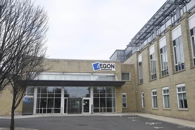 Aegon UK with its Edinburgh Park offices is a major capital employer with some 2,000 people in the city. Picture: Greg Macvean