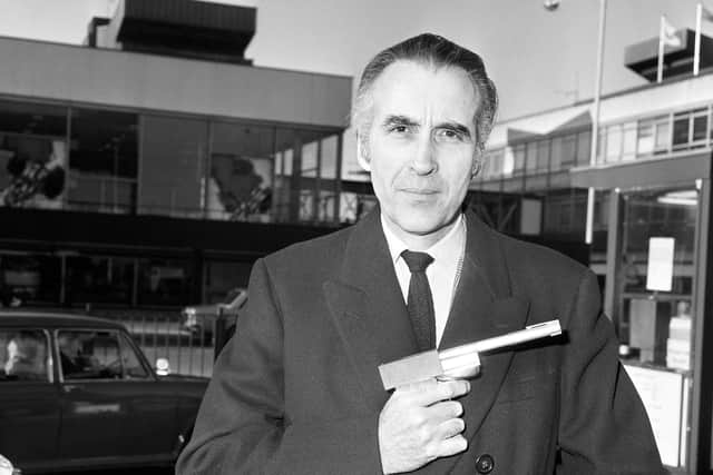 In the 1974 film The Man with the Golden Gun, assassin Francisco Scaramanga, played by Christopher Lee, has a third nipple (Picture: PA)