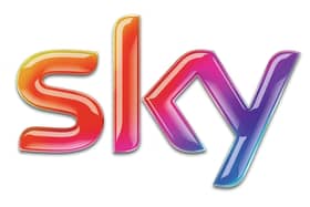 The Sky logo. Users across east and central Scotland have reported their Sky broadband service being down. Picture: Sky/PA Wire