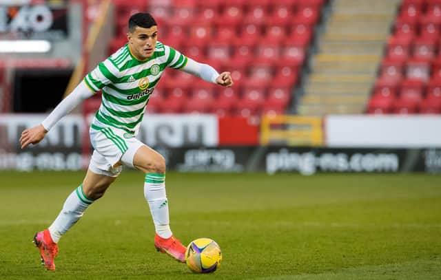 Mohamed Elyounoussi has impressed on loan at Celtic in each of the past two seasons. Picture: SNS
