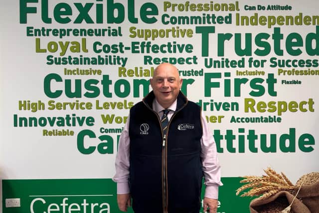 Andrew Buck, Cefetra Manager UK Committed Grain