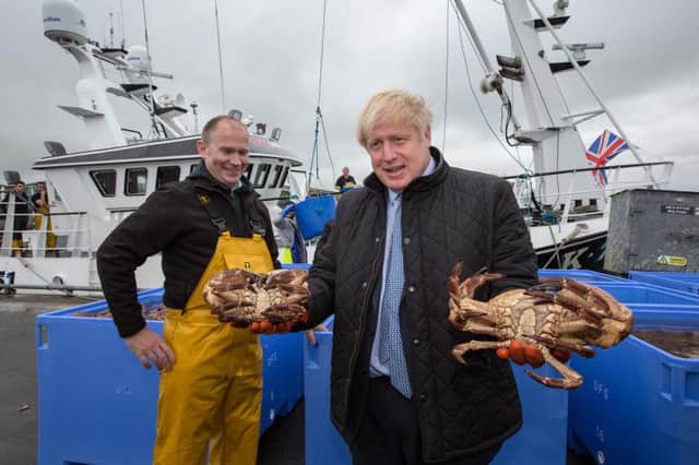 Prime Minister Boris Johnson visited Stromness today to champion the strength of the Union (Getty Images)