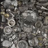 A new book reveals the findings of a 10-year research project into the hoard of Roman silver found at Traprain Law in East Lothian more than a century ago. PIC: NMS.