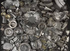 A new book reveals the findings of a 10-year research project into the hoard of Roman silver found at Traprain Law in East Lothian more than a century ago. PIC: NMS.