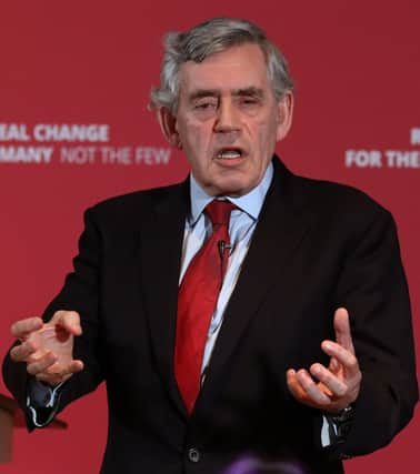 Gordon Brown has called for more action to tackle the cost-of-living.